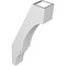 Ekena Millwork 3 1/2-in. W x 10-in. D x 22-in. H Balboa Architectural Grade PVC Knee Brace BRCP035X10X22BOA - alternate 2